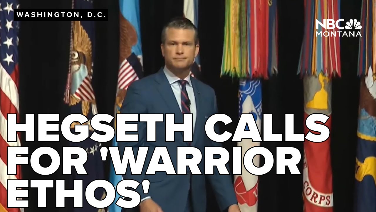 Hegseth calls on military to adopt 'warrior ethos' or step aside