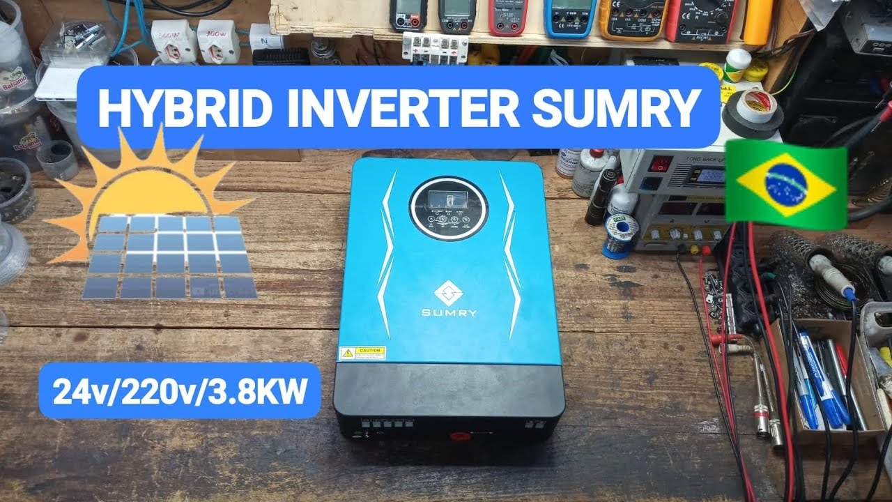 POWER INVERTER HYBRID SUMRY 3.8KW 👉inside