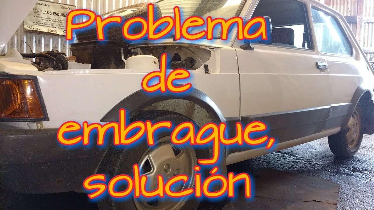 Embrague roto de Fiat147, solución y consejo