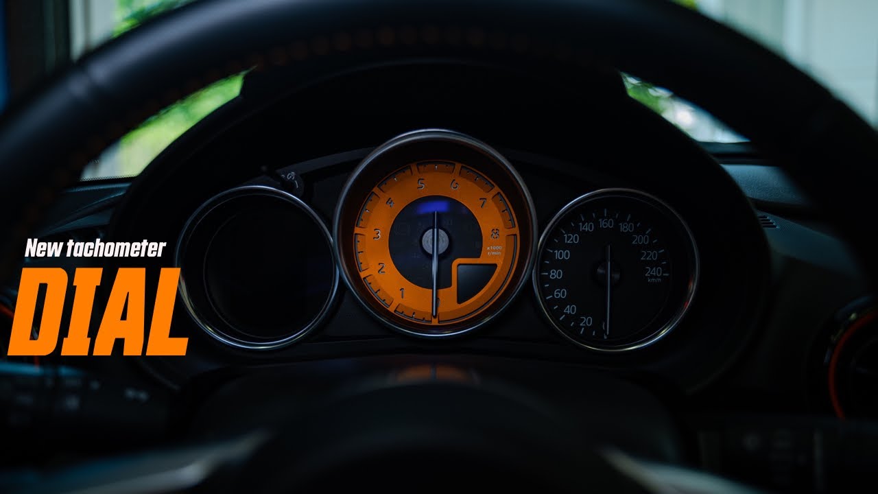 One of the nicest upgrades how to install a aftermarket tach dial on your 2016-2021 Mazda MX5 ND ND2