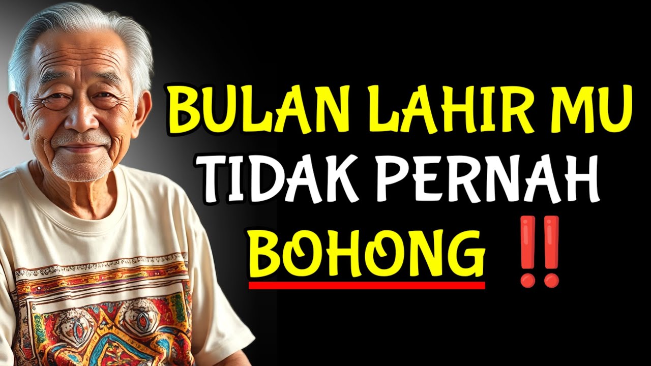Makna simbolis bulan kelahiran seseorang‼️