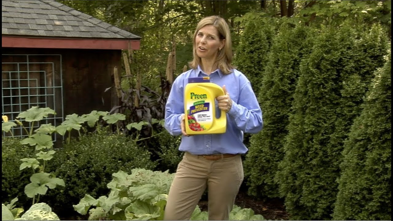 Natural Weed Prevention with Preen Vegetable Garden Weed Preventer