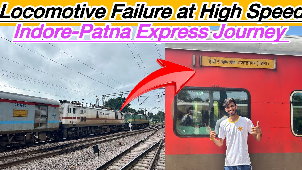 19321 Indore Patna Express Via Ayodhya Full Journey Indore Patna 3e Coach