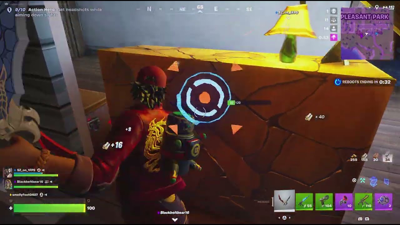 Fortnite trios plus one random 