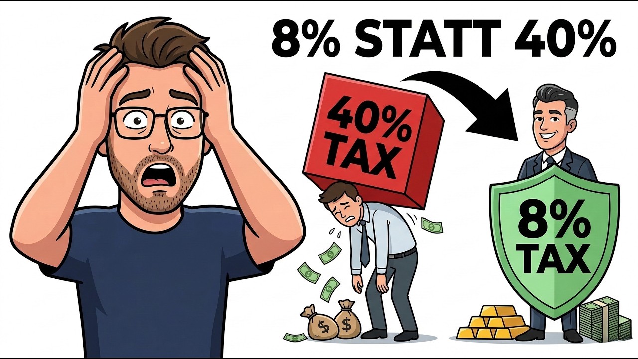 Warum zahlen Sie 40 % Steuern, während die Reichen nur 8 % zahlen Steuertricks der Reichen