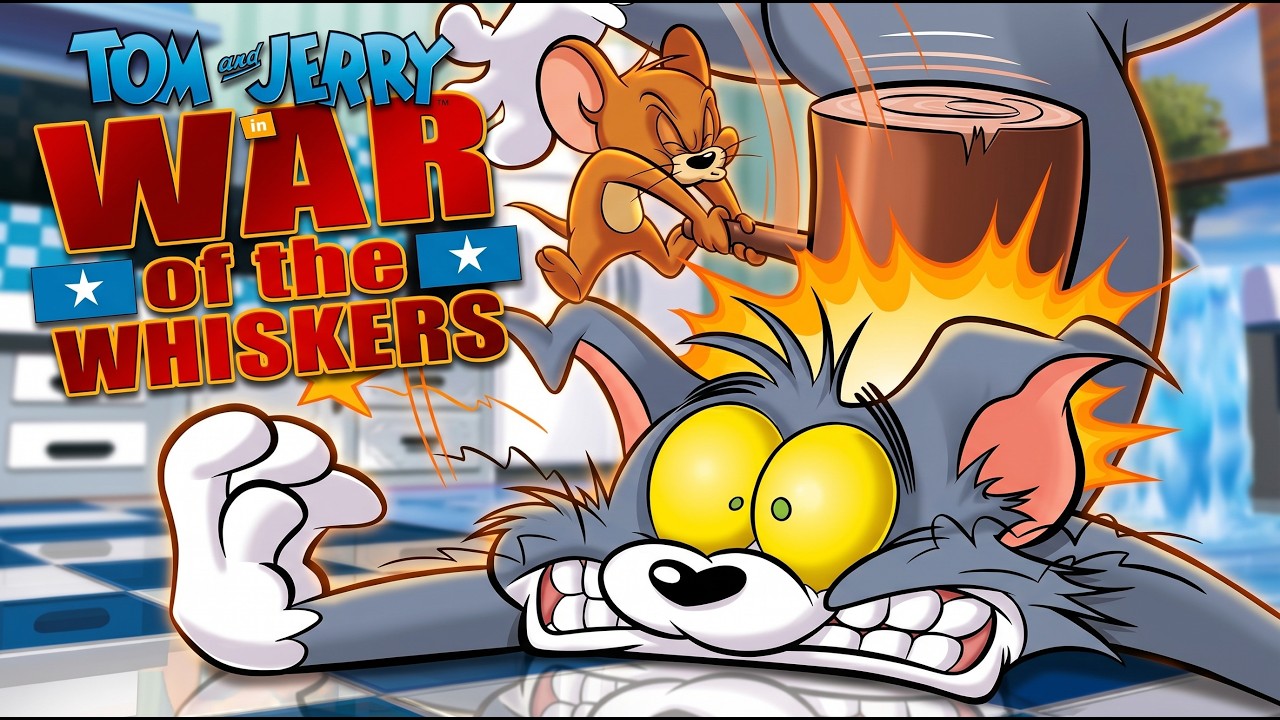 TOM AND JERRY IN WAR OF THE WHISKERS - O JOGO DE PS2, XBOX E GAMECUBE (PT-BR)