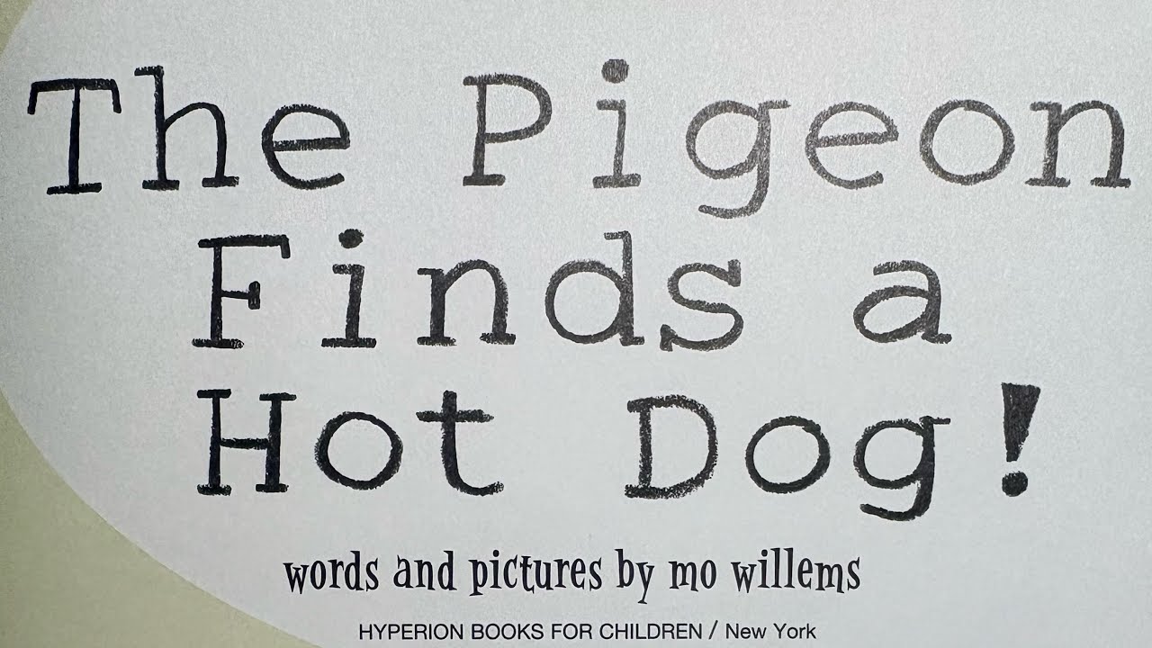 The Pigeon Finids a Hot Dog!
