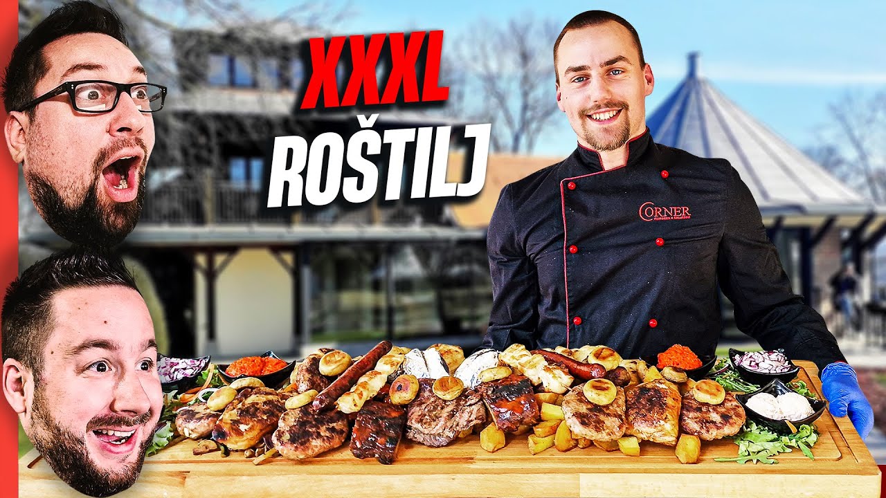 Prvi XXXL ROŠTILJ nazvan po nama! 2 restorana u 60 minuta! + GIVEAWAY