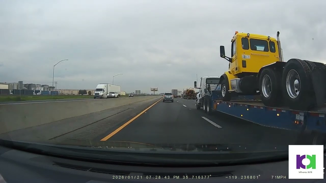 driving through 99 south Delno, Kern County