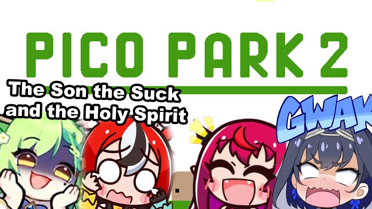 When Pico Park 2 is only an easy game | Bae Fauna Kronii IRyS  『Hololive』