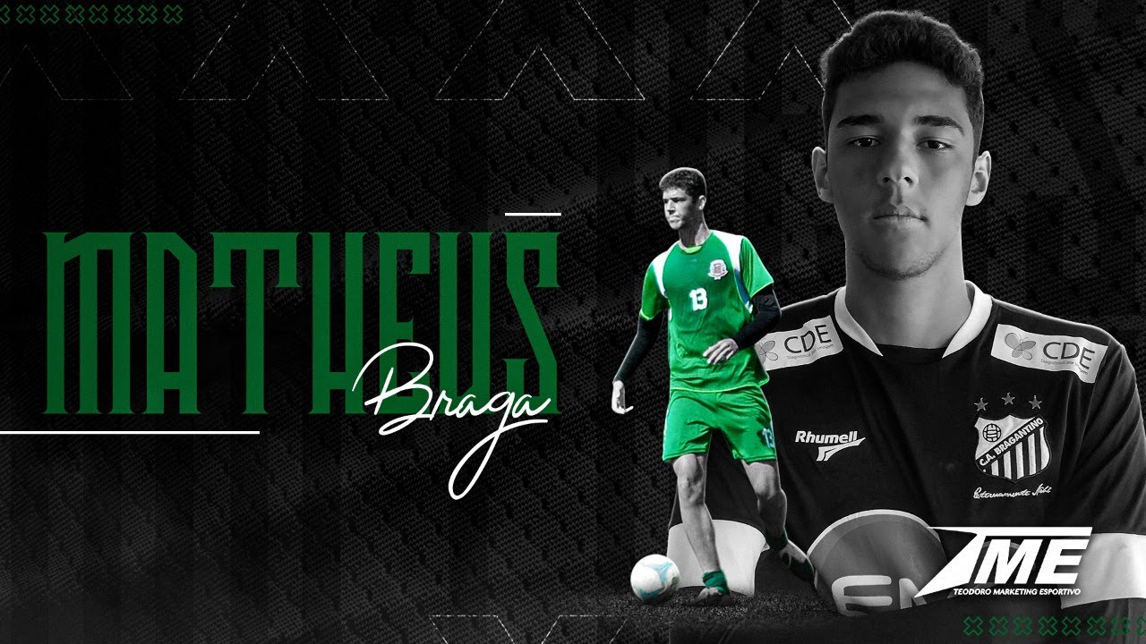 Matheus Braga - 2004 - Posi&ccedil;&atilde;o: Zagueiro Destro #TeodoroMarketingEsportivo​​​ #TME