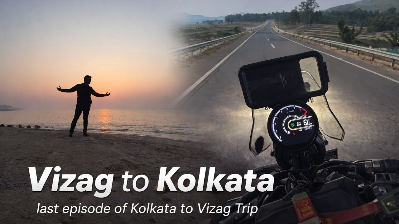 Kolkata to Vizag || Last Episode || Vizag to Kolkata return Journey ||