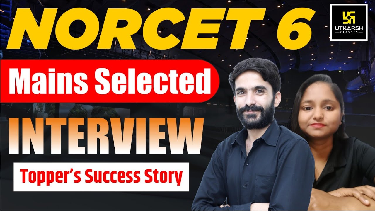 NORCET Mains Selected || Ruchi Kaushal Inspiring Success Story | NORCET Topper With Raju Sir