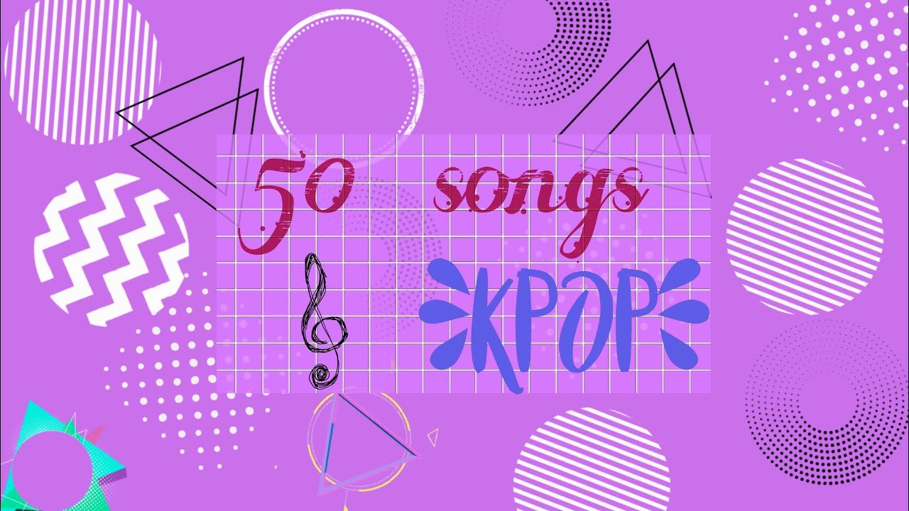 BLIND TEST - Kpop - 50 chansons