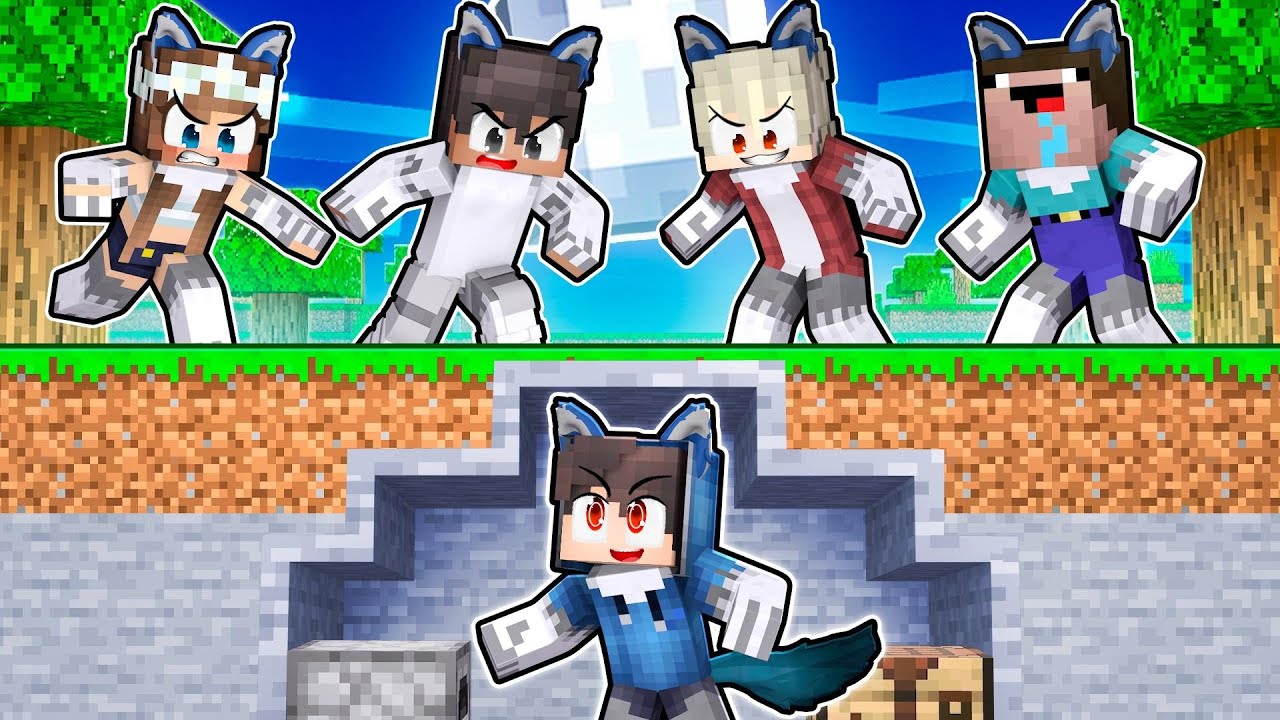 Helix vs VLKODLACI v Minecraftu!