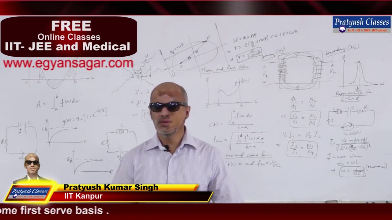 Pratyush Classe / IIT-JEE / NEET / Best Coaching in Ranchi / IIT Kanpur Ex Student