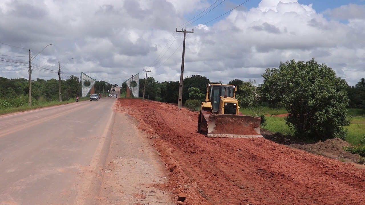 OBRA DE CICLOVIA ÀS MARGENS DA BR 402 AVANÇA E LIGARÁ BAIRRO PRATA À PONTE DE ROSÁRIO