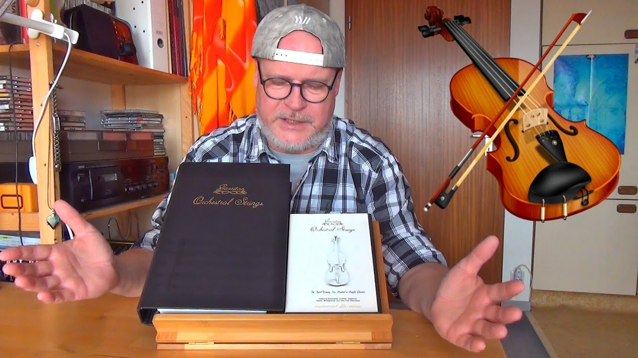 Unboxing Garritan Orchestral Strings (String Library Test)