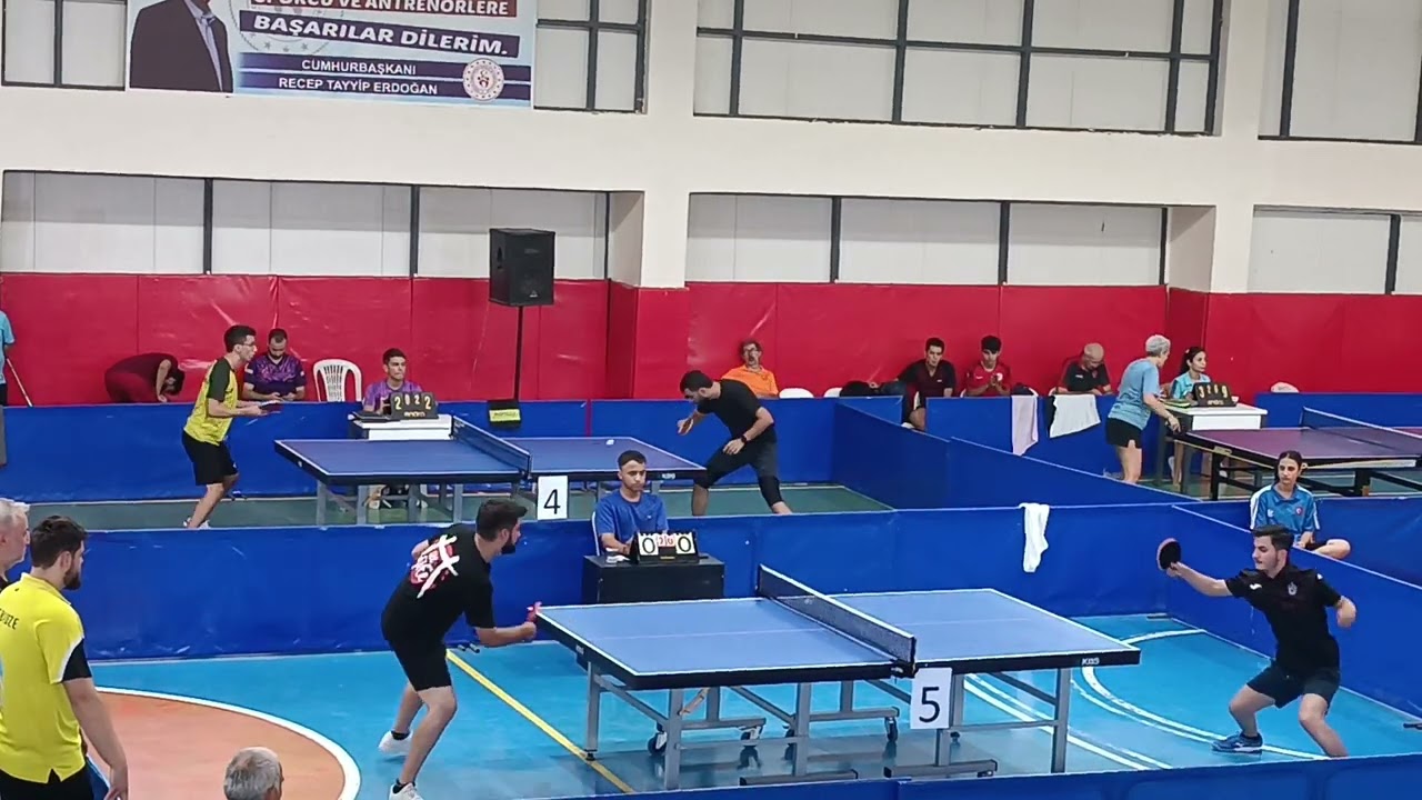 Andırın Veteran Masa Tenisi Turnuvası 2024 18-39 Süper Grup Final Mehmet Kalkan 3 - Sefa Keleş 0