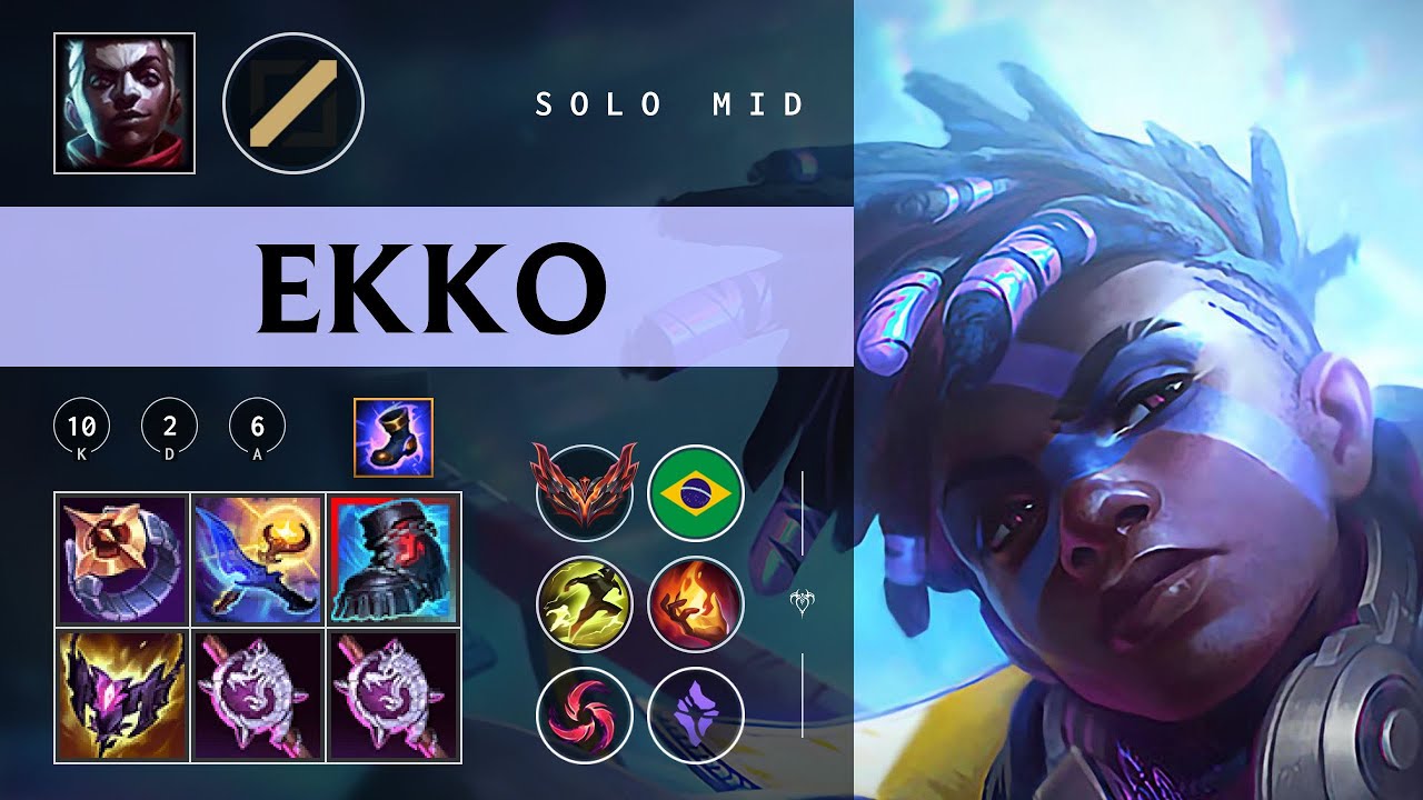 Ekko Mid vs Vladimir - BR Grandmaster Patch 26.02