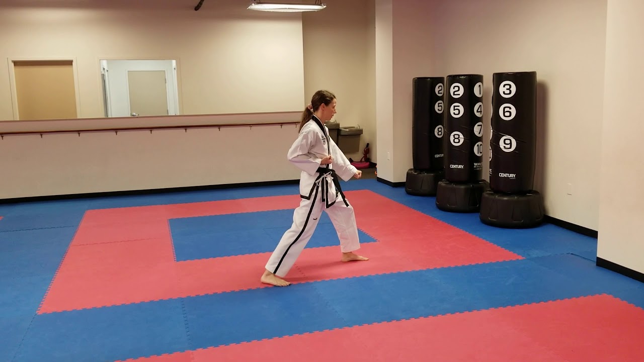 Chon Ji step by step for white belt