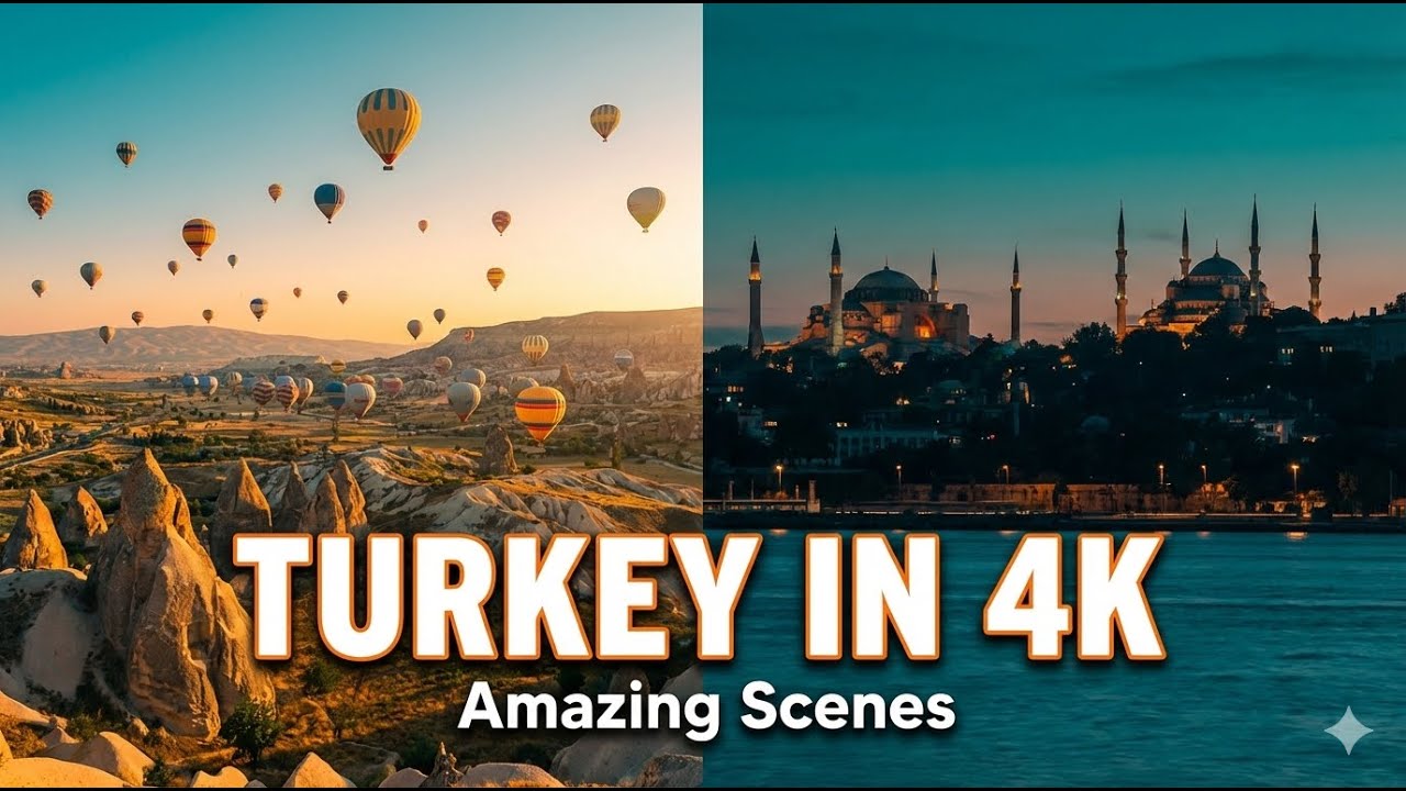 Discover Turkey In 4K | Istanbul, Cappadocia & Beyond