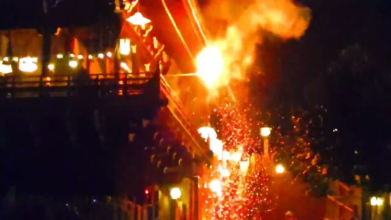 令和8年3月1日。東大寺二月堂修二会お水取り。