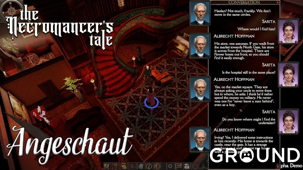 Angeschaut: The Necromancer´s Tale Auf zur Beerdigung