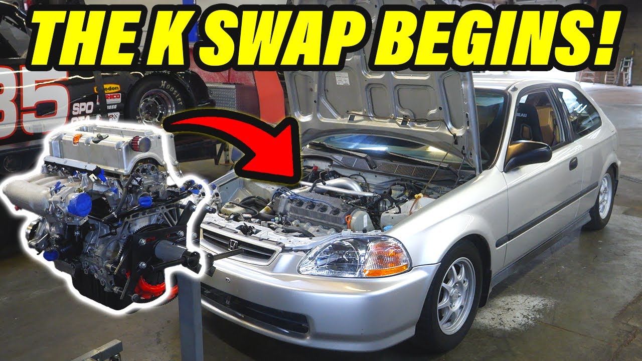 Here's EVERYTHING You Need to K SWAP Your Honda!