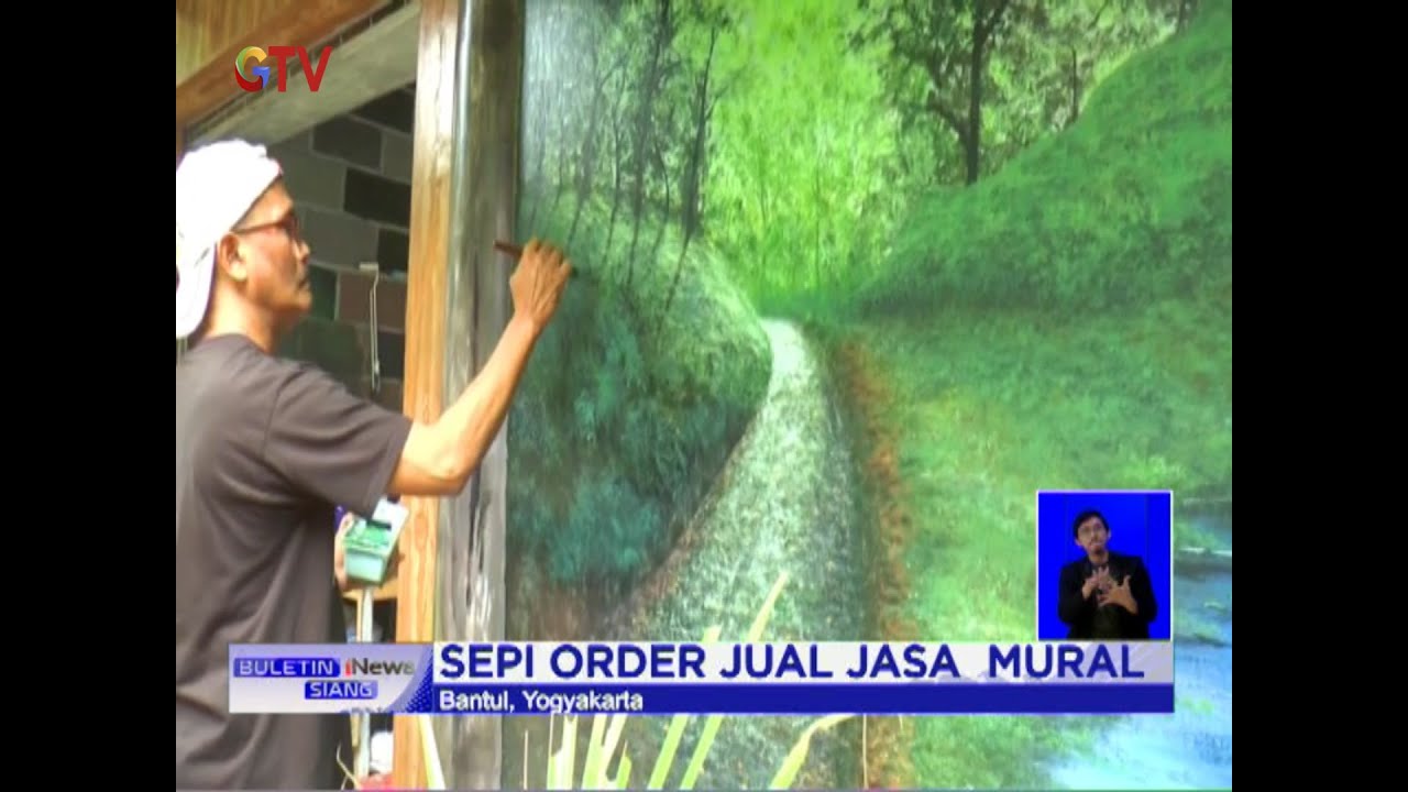 Peluang Usaha Jasa Lukis Dinding di Bantul yang Beromset Rp50-70 Juta Per Bulan - BIS 28/02