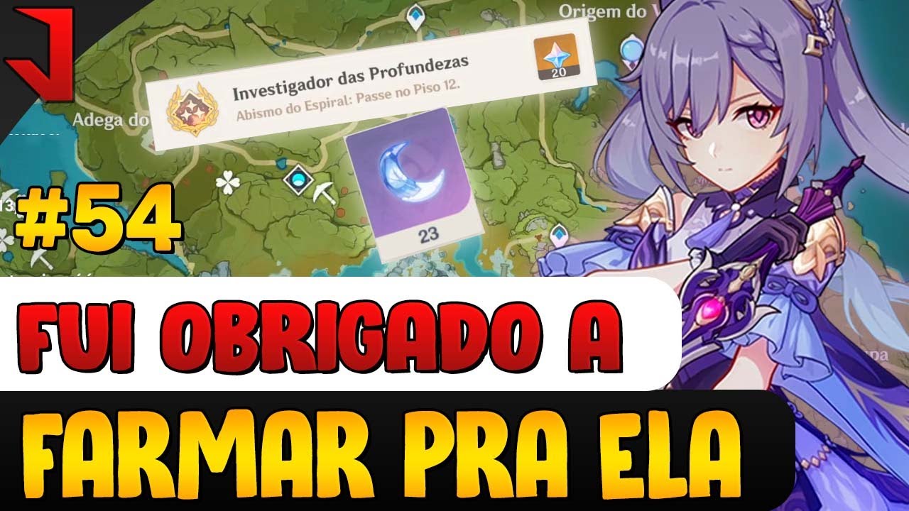 ELA NÃO UPOU NADA E TIVE QUE FARMAR PRA ELA | ANÁLISE #54 BEATRIZ_MS | GENSHIN IMPACT