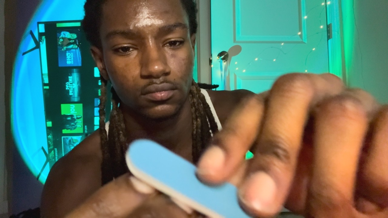 asmr doing your nails for free rp