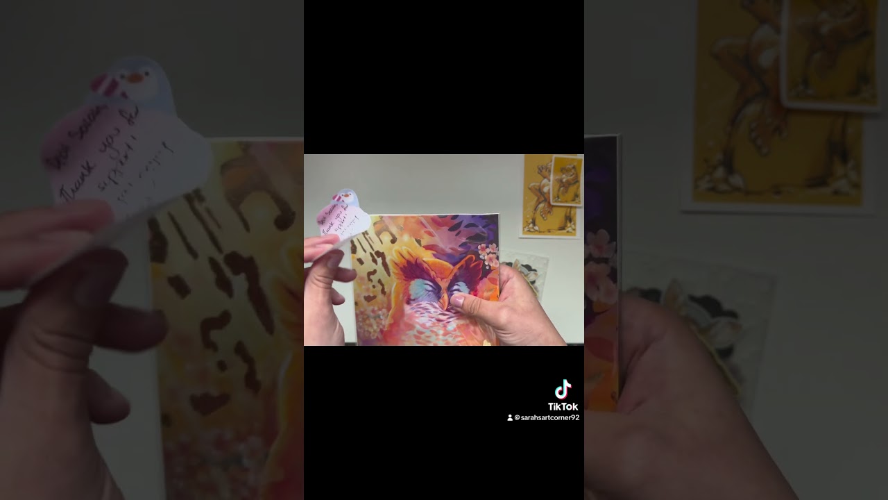 ASMR #Unbox art goodies!  from these artists I follow @artofjesskarp @JenRaeArt