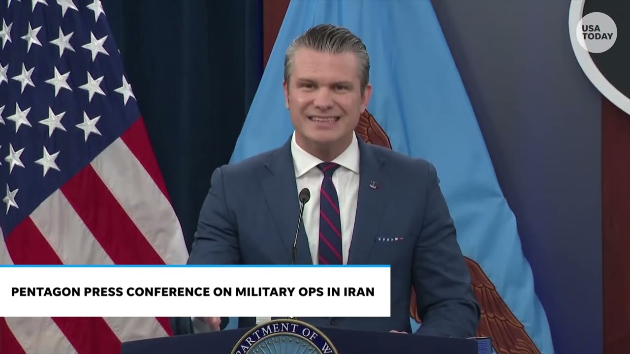 Full Pete Hegseth press conference on attacks on Iran: 'This is not a so-called regime change war.'