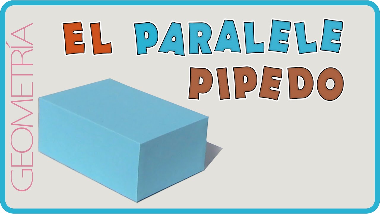 COMO HACER UN PARALELEPÍPEDO o prisma rectangular / How to make a parallelepiped