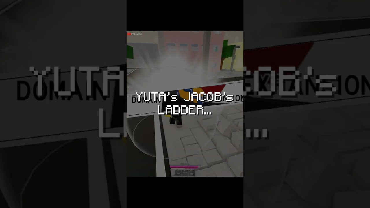 YUTA's JACOB's LADDER in JUJUTSU SHENANIGANS... #roblox #jjk #jujutsukaisen #anime #shorts #memes