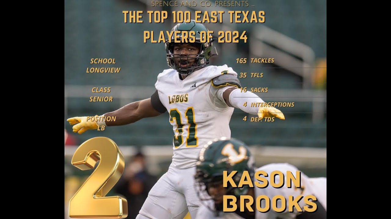 Top 100 East Texas Players of 2024: 2. Kason Brooks