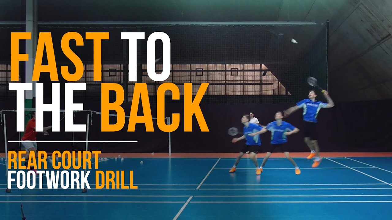 Footwork Exercise: Fast to the back