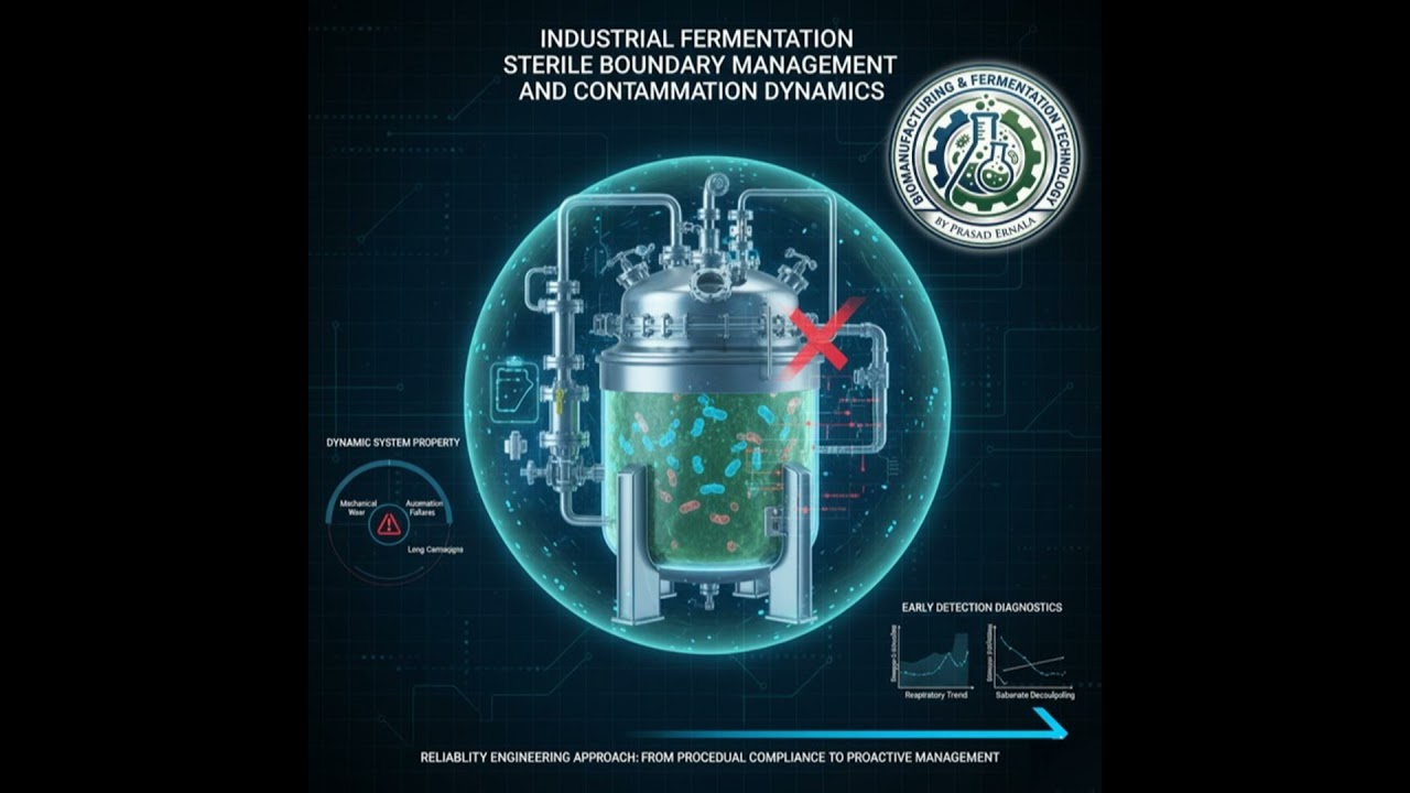 Industrial Fermentation Sterile Boundary Management and Contamination Dynamics
