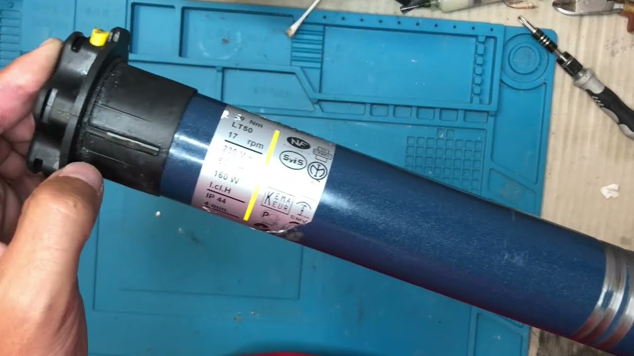 Motor de estore elétrico somfy avariado - tem arranjo?