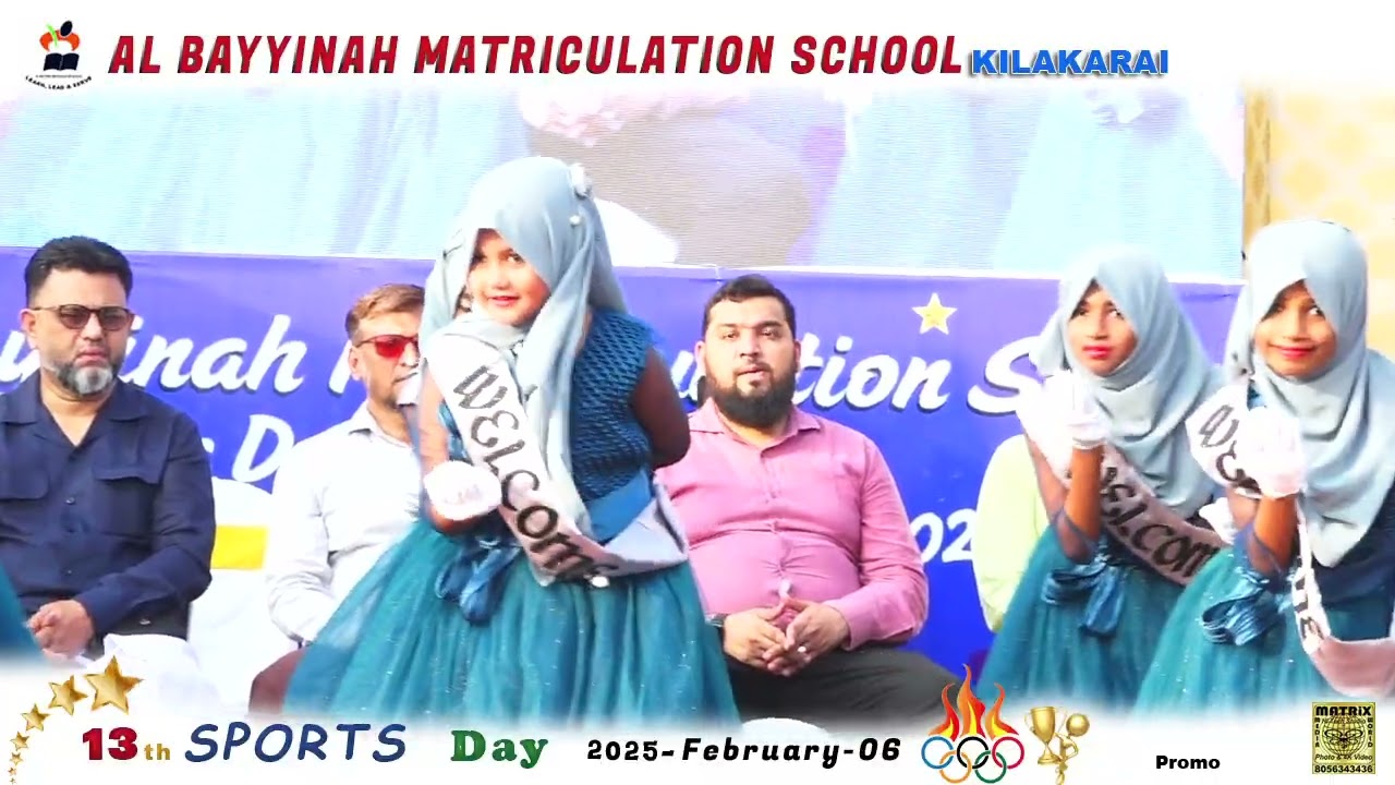 Promo | 13th sports meet | Al Bayyinah Matriculation School | 2024-2025