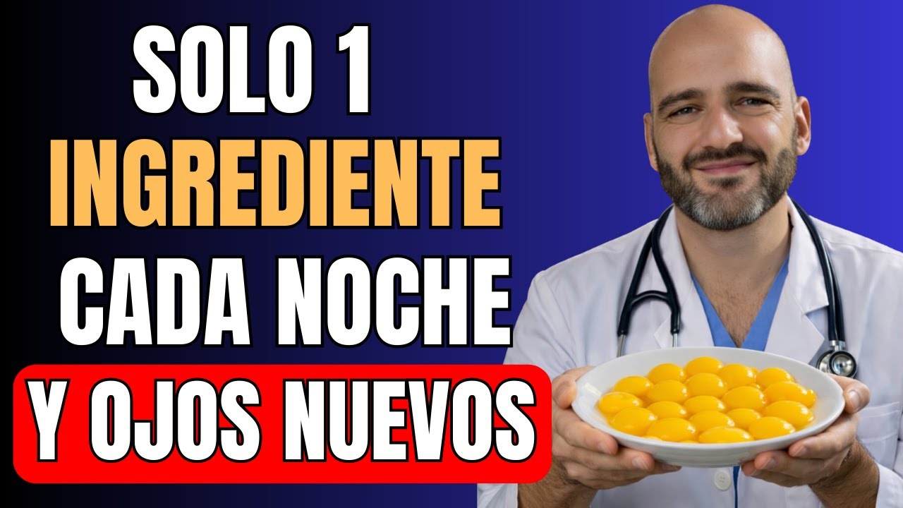 Mayor de 60: El Alimento que ACTIVA la REGENERACIÓN de Tus Ojos Mientras Duermes