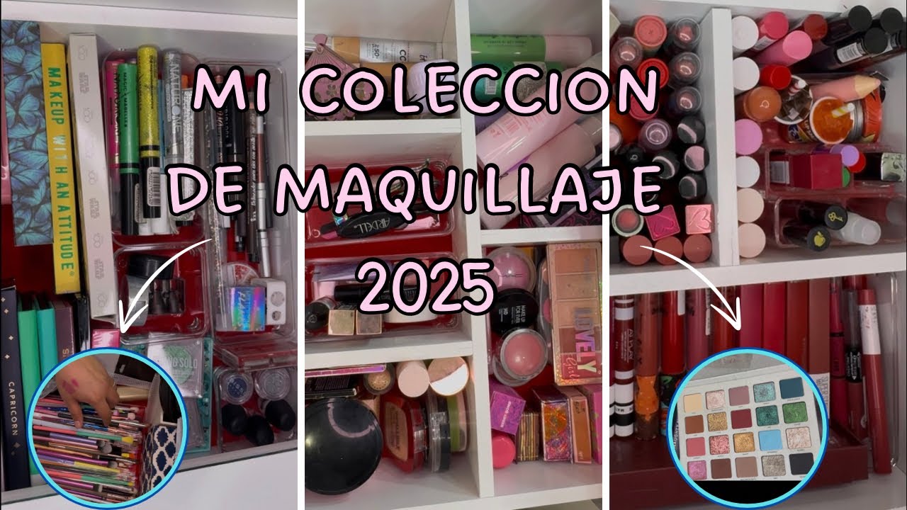 Mi colección de maquillaje 2025 | Rubores, labiales, sombras y skincare ✨