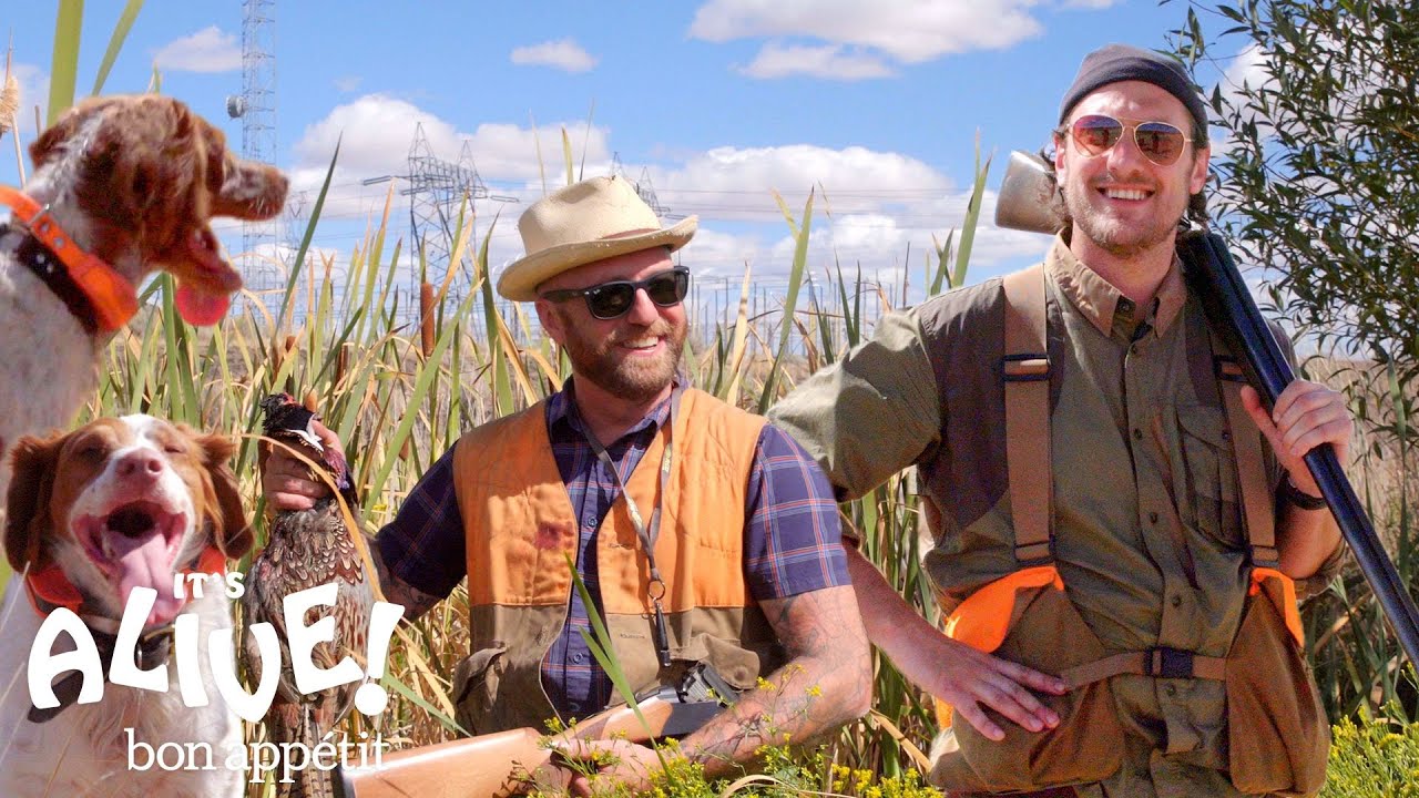 Brad Goes Pheasant Hunting | It's Alive | Bon App&eacute;tit