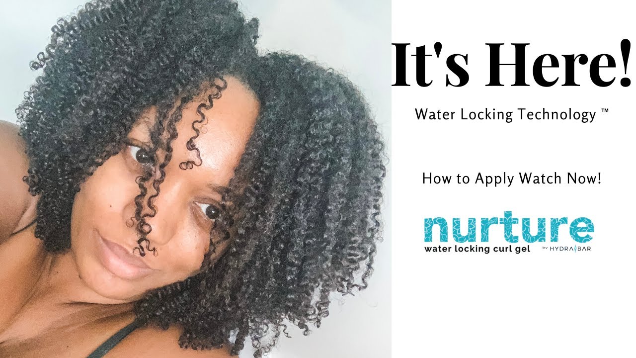 Nurture Hair Care is here!  Water Locking Curl Defining Gel!