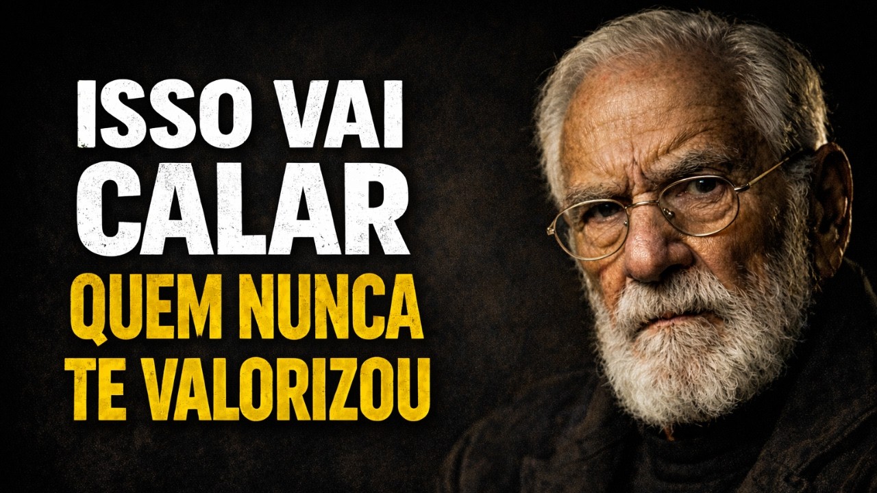 POR QUE ISSO CALA QUEM NUNCA TE VALORIZOU ? ESTOICISMO PRÁTICO