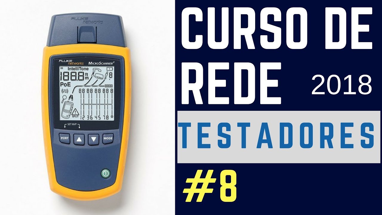 Cuidado com TESTADORES DE CABO de rede cat5, cat6, cat7