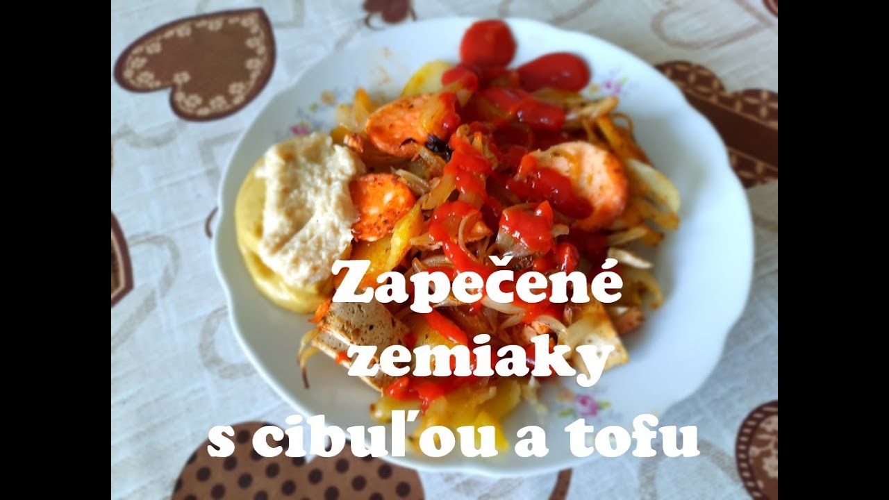 Recepty pre život - Zapečené zemiaky s cibuľou a tofu