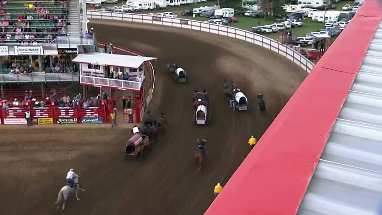 Historic night of Chuckwagon Racing on night 4 at the 87th Ponoka Stampede!