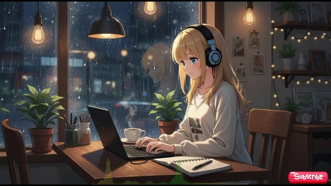 Cozy Cafe Lofi ☕ Study Beats for Focused Nights (24/7 Live)